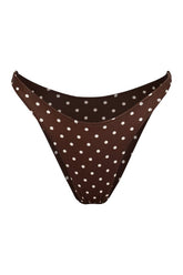 90s Bottom (Brown Cream Polka Dot) — packshot