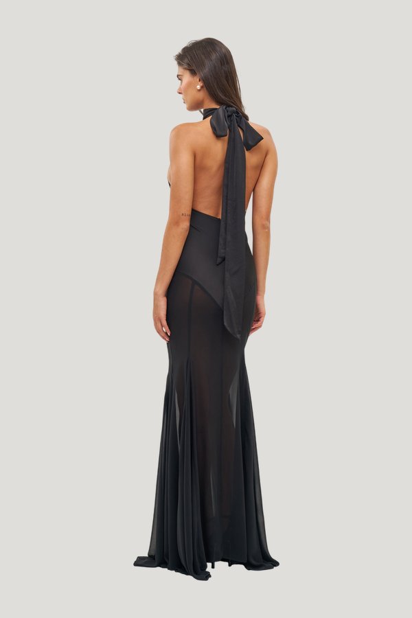 Andrea Black - Dress — model side