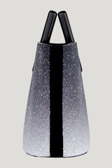 Baby Riviera In Black Ombre Crystal — model side