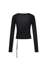 Baby Wool Wrap Top — packshot