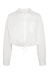 Bubble Button Up Poplin Shirt — packshot