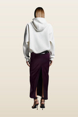 C hoodie — model back