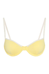 Capri Color Block Top - Meyer/Ivory — packshot