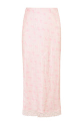 Castle Silk-Blend Floral Maxi Skirt — packshot