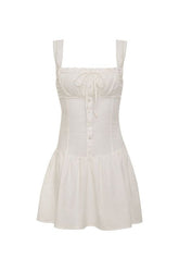 Christa Ruffle Mini Dress — packshot