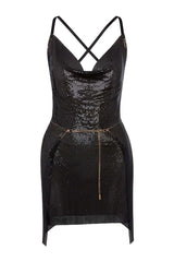 Adrianne Dress in Jet — packshot