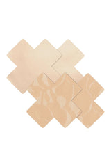 Cross Nipple Covers - Fabric — packshot