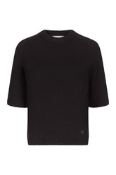 DARA Short-sleeve cashmere top — packshot