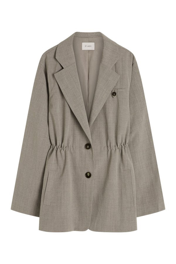 Drawstring Waist Blazer — packshot