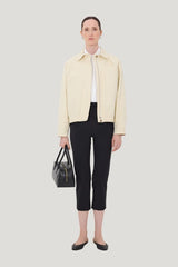 DREW Cotton gabardine windbreaker — model front