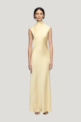 Elias Maxi Dress - Butter — model front