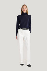 Fine-knit wool cashmere turtleneck — carry 2
