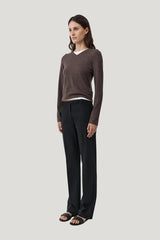 Fine Merino V Neck Sweater — carry 3