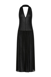 Fluid Jersey Halter Dress — packshot