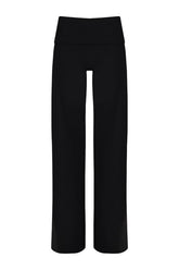 Foldover Jersey Straight Leg Pants — packshot