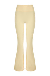 Form Invisible Scrunch Flare Leggings | Butter — packshot