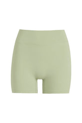 Form Invisible Scrunch Shorts | Soft Matcha — packshot
