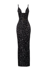 Hun Dress Black Leopard Print — packshot