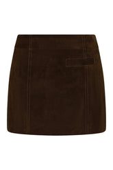 Hunter Suede Mini Skirt — packshot