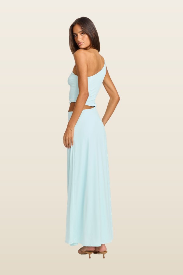 Iris Maxi Dress — model back