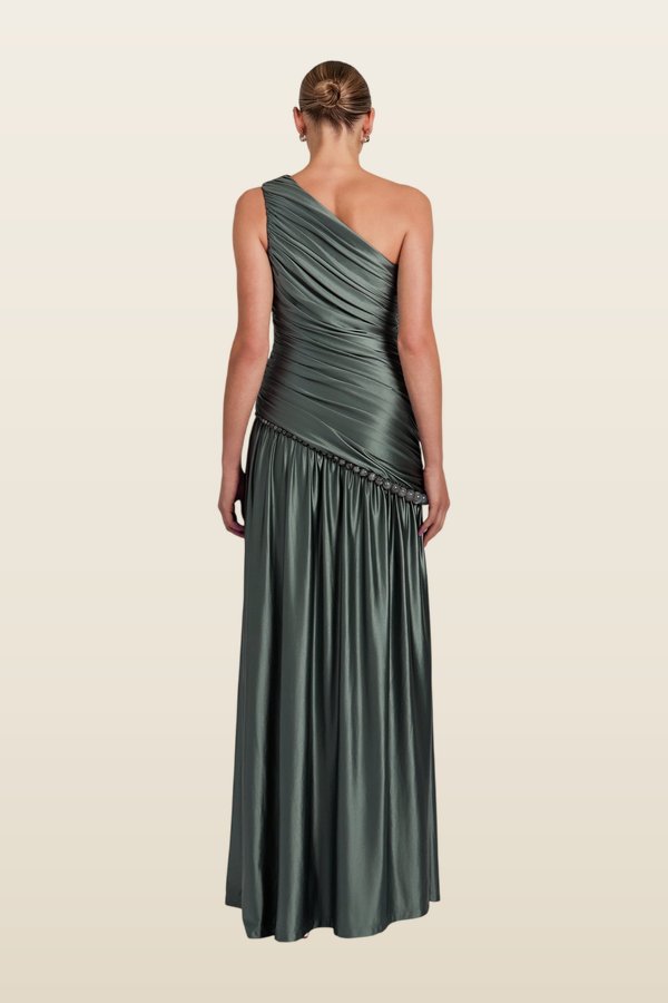 Kasba Dress - Jade — model back