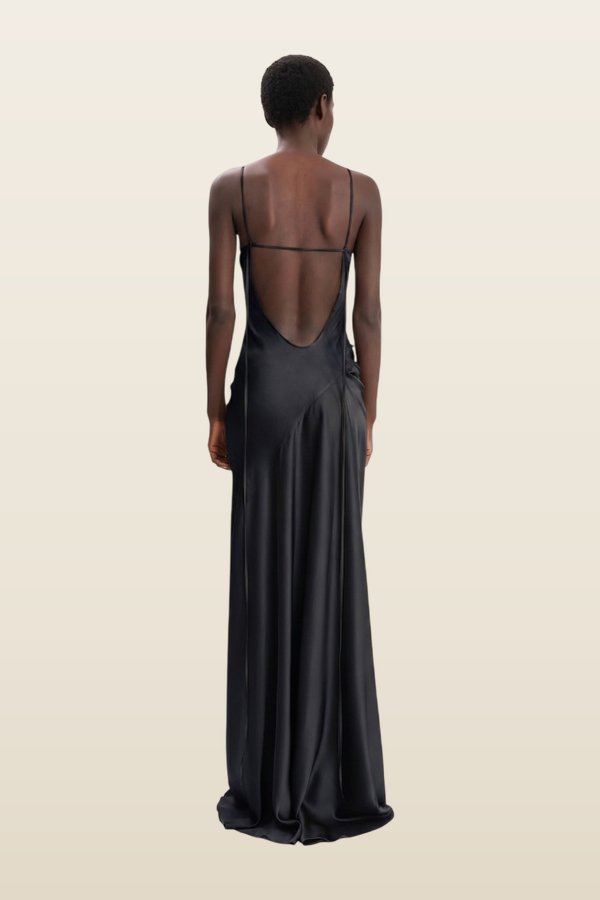 Cami Floor-Length Dress — model back