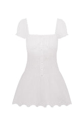 Lucien Cotton Embroidered Mini Dress — packshot