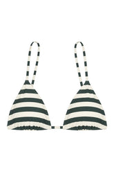 Lulu Bikini Top - Forest Stripe (Embodee™) — packshot