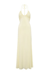 Maely Gathered Slinky Maxi Dress — packshot