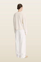 MALO Oversized henley sweater — carry 4