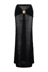 Mania Crochet Maxi Skirt With Hardware — packshot