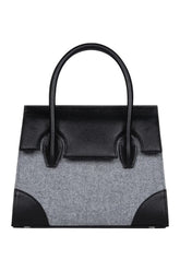 Micro Daphne In Grey Wool — packshot