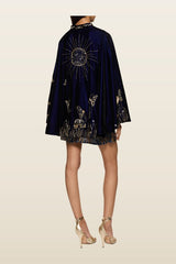 The Midnight Cape — model back