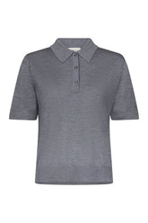 MIGO Fluid cashmere polo shirt — packshot