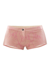 Mini Mini shorts in Pink Python — packshot