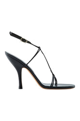 Mixer Sandal in Black Leather — packshot