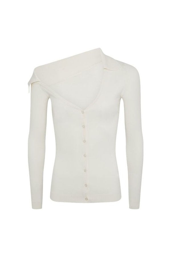 Off Shoulder Collared Shirt — packshot