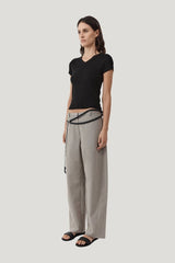 Organic Cotton V Neck Tee — carry 3