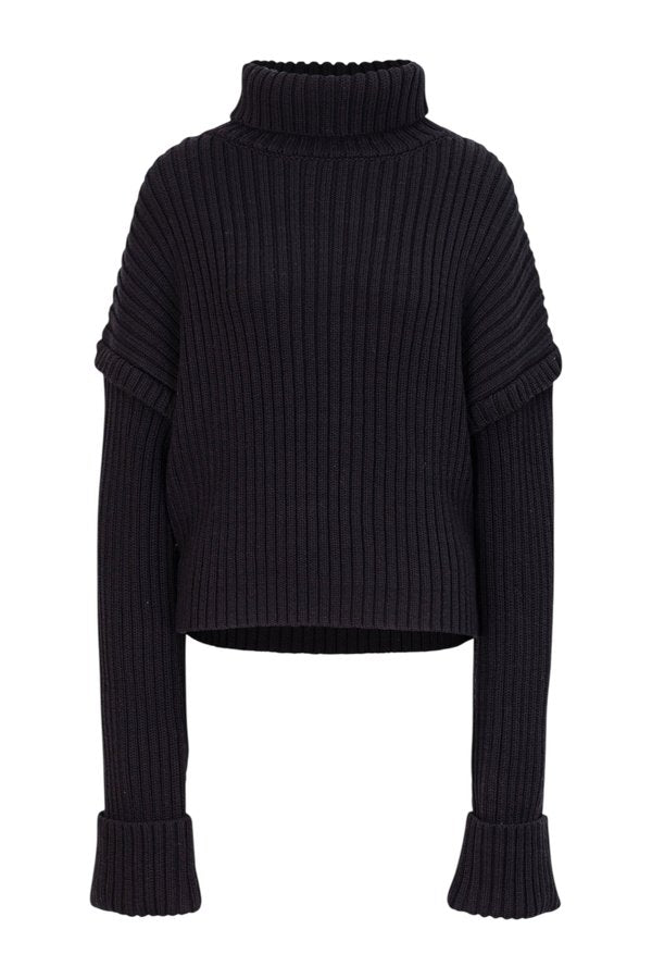 Oversized Ribbed Wool Sweater — packshot