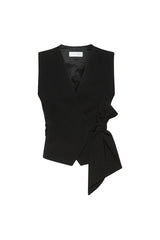 Compact cady cropped gilet — packshot