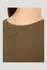 Close-fitting viscose crêpe jumper — carry 3