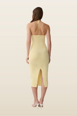 Penny Pointelle Midi Dress — model back