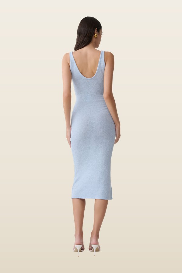 Rachael Knit Midi Dress — model back