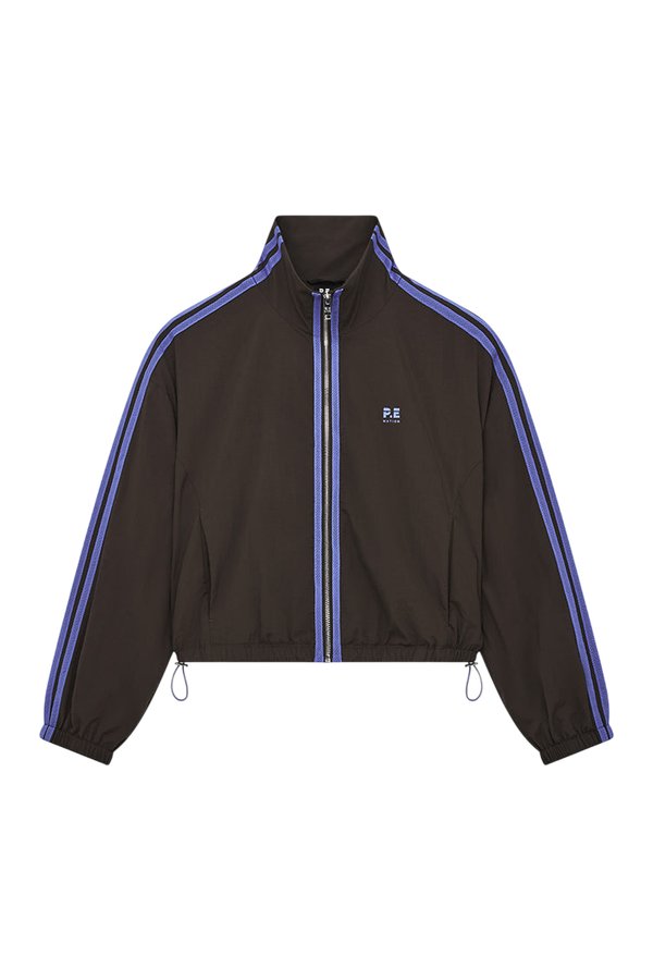 Relay Spray Jacket In Coffee — packshot
