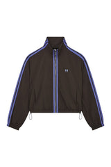 Relay Spray Jacket In Coffee — packshot