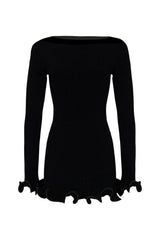 Ruffle Hem Mini Dress — packshot