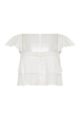 Skylar Lace Sleeveless Crop Top — packshot
