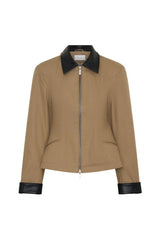 Solange Zip Up Collared Jacket — packshot