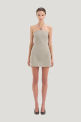 Solene Halter Mini Dress — carry 2