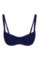 Sorrento Top - Midnight Crinkle — packshot